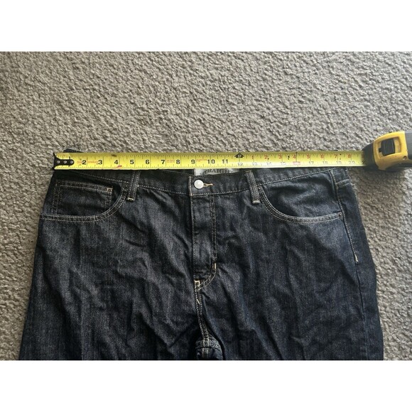 Tommy Hilfiger Straight Fit jeans Denim Sz 38x32 Blue Jean - Picture 3 of 9